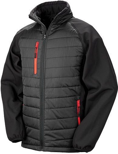 Thumbnail - Result Genuine Recycled Moderne recycelte Unisex Softshell-Jacke Mehrfarbig bis Gr. 4XL