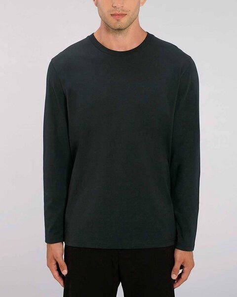 YTWOO Herren Langarmshirt, Longsleeve aus Bio-Baumwolle, nachhaltig