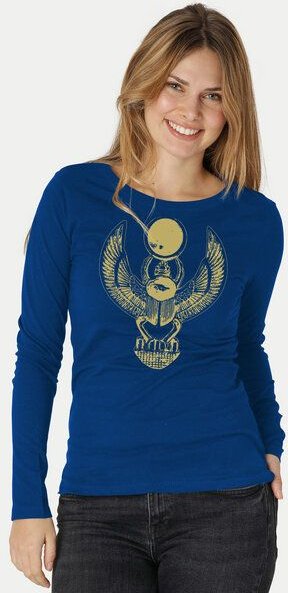 Peaces.bio - handbedruckte Biomode Damen Langarmshirt Cheper