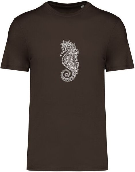 Brandless Basic Bio T-Shirt Nr.4 Seepferd 155g/m² XXS - 5 XL