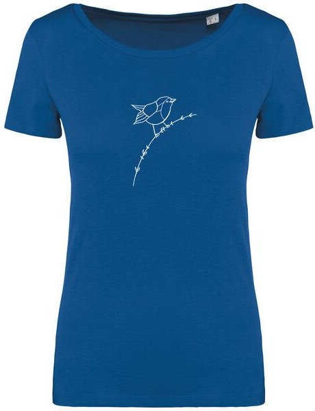 Brandless Basic Bio T-Shirt (ladies) Nr.4 Rotkehlchen 155g/m²