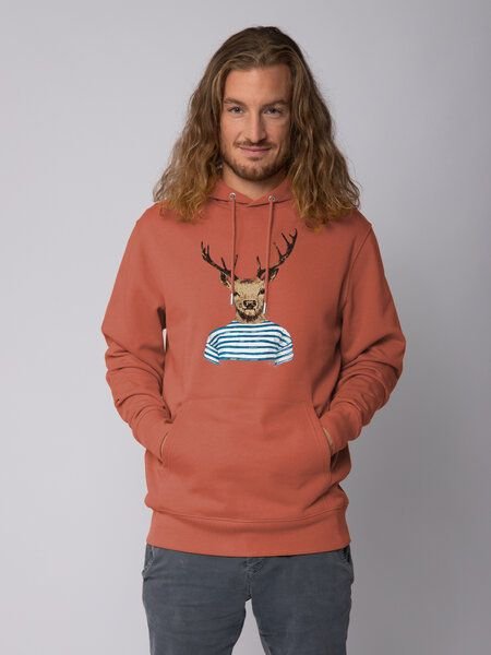 watapparel Hoodie Unisex Hirsch