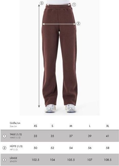 ORGANICATION POLLY | Essentials Travel Sweathose aus Bio-Baumwolle & Recyceltem Polyester