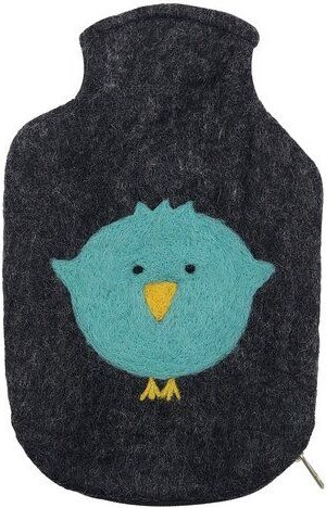 Frida Feeling Wärmflaschenüberzug aus Filz (für 0,8 Liter Flasche) - verschiedene Motive