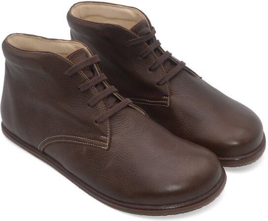 Pololo knöchelhoher Barfußschuh "Dublin", pflanzlich gegerbtes Leder