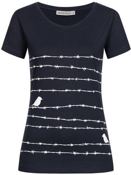 NATIVE SOULS T-Shirt Damen - Barbwire