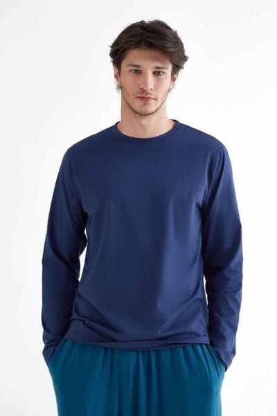 True North Herren Langarmshirt aus Bio-Baumwolle Rundhalsausschnitt T-Shirt 2110