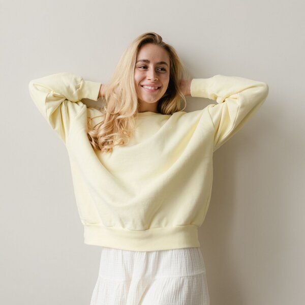 NORDLICHT Sweater Jonna aus 100% Baumwolle