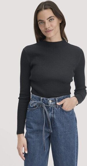 hessnatur Strick Pullover Fitted aus TENCEL Lyocell mit Bio-Baumwolle