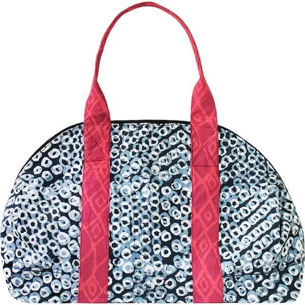 Global Mamas Weekender Bag - Umhängetasche - Gelb/Rot/Blau/Blaugrün - Bio Baumwolle