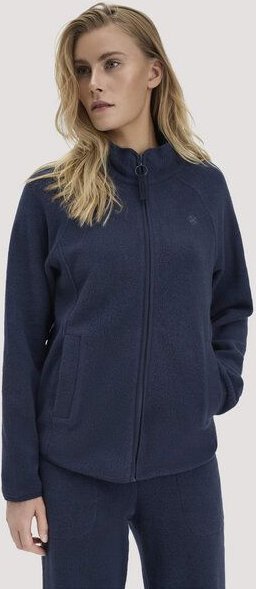 hessnatur Fleece Jacke Relaxed ACTIVE LIGHT aus Bio-Baumwolle