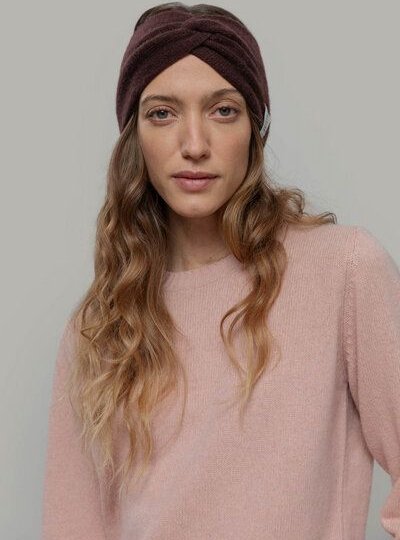 Rifò - Circular Fashion Made in Italy Strinband Nadia aus Recycelter Kaschmirwolle