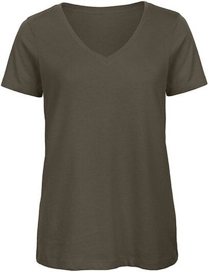 B&C Collection Inspire V-Ausschnitt T-Shirt Damen 140 gr /m² bis Größe 2XL