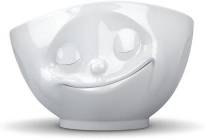 FIFTYEIGHT PRODUCTS Glückliche weiße TV Tasse 500ml