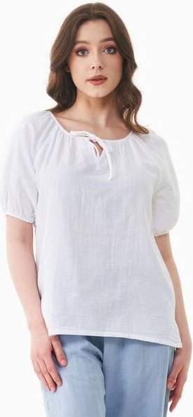 ORGANICATION Musselin Bluse aus Bio-Baumwolle