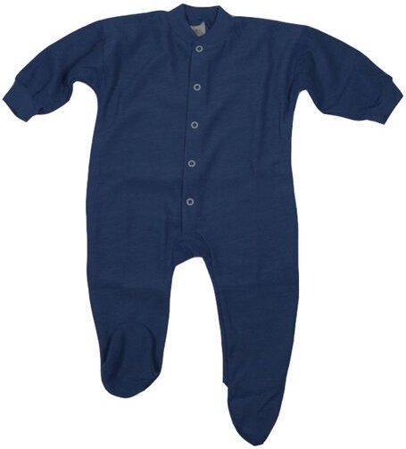 Thumbnail - Cosilana Baby Schlafanzug 1-tlg mit Fuss Woll-Frottee