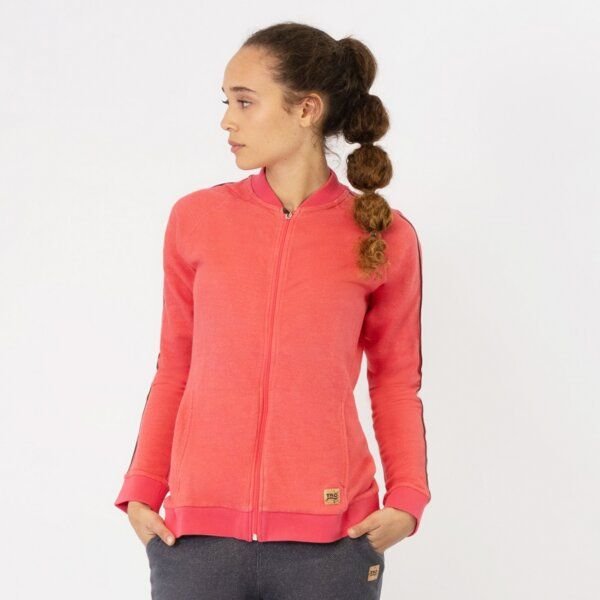 TAO Sportswear Taillierte Damen Bio-Baumwolljacke FRITZI mit Stehkragen