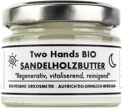 Two Hands BIO Sandelholzbutter aus Bio-Sandelholz & Bio-Sheabutter - Bio Vegan