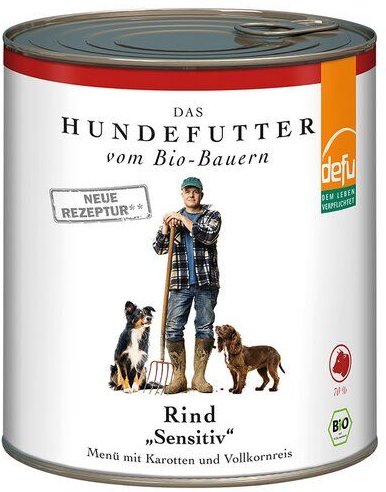 Thumbnail - defu Bio Hundefutter Menü Rind *Sensitiv*