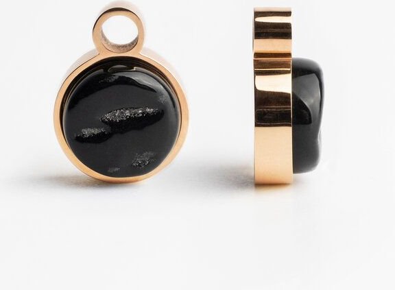 ALEXASCHA Anhänger für Ohrringe | Mix & Match Charms | Roségold