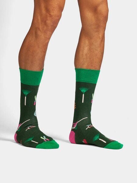 DillySocks Socken Garden Glow aus Biobaumwoll-Mix