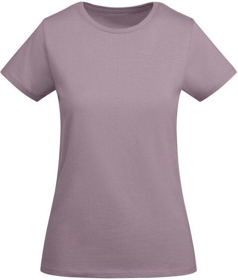 Roly Eco Damen T-Shirt Breda Rundhals enger geschnitten Körpernah Bodyfit