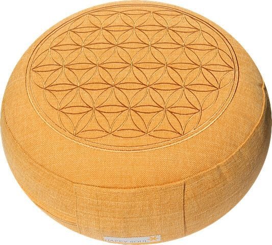 Happy Soul Meditationskissen Leinen Baumwolle