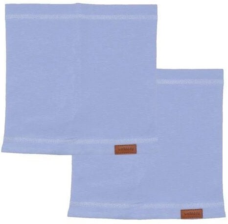 Baby Schal aus Bio-Baumwolle in Light Blue, weich, leicht, GOTS-zertifiziert, sanft zur Haut, perfekt für Übergangszeit ...