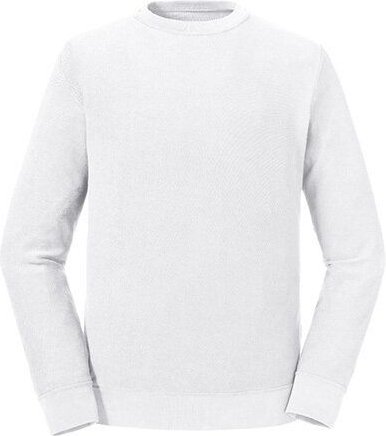 Russel Pure Organic Herren Langarm Sweatshirt Bio Baumwolle Wendbar