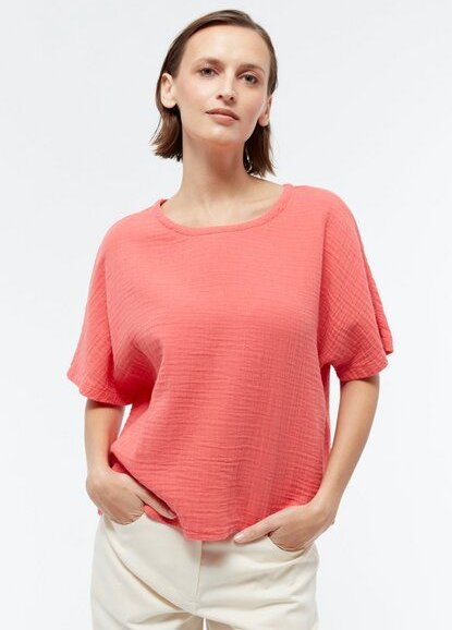 Givn Berlin Bluse GBPINA aus Bio-Baumwoll Musselin im oversized Look