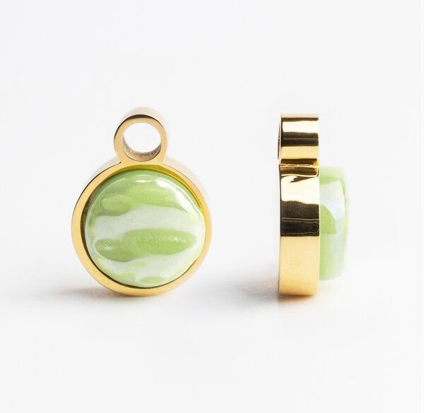 ALEXASCHA Anhänger für Ohrringe | Mix & Match Charms | Gold