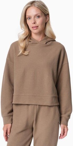 ORGANICATION HANNA | Waffel Hoodie aus Bio-Baumwolle und recyceltem Polyester