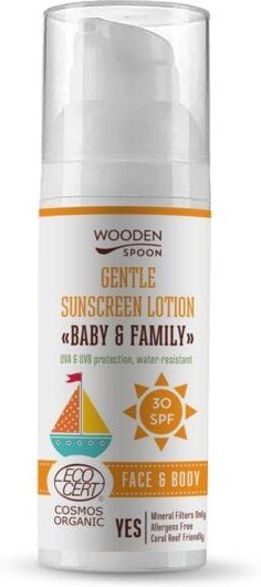 WOHL2BE | Auf ins Premium-Wohl Bio Sonnenschutzlotion „Baby&Family“ SPF 30 mit transparentem Zink - keine Flecken mehr