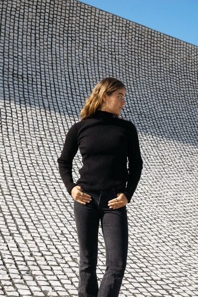 SOFO – Rib Longsleeve (Damen) aus Bio-Baumwolle (GOTS) von SALZWASSER