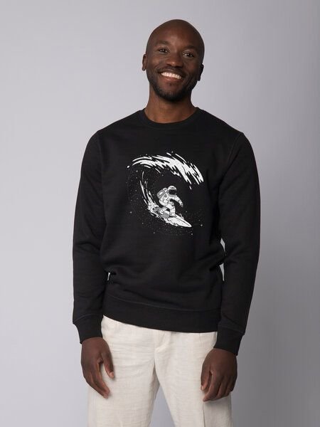 watapparel Sweatshirt Unisex Surfing Spaceman