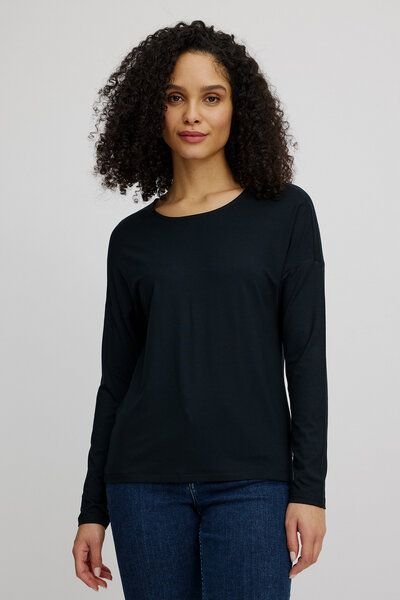 Thumbnail - TRANQUILLO Lockeres EcoVero-Shirt (W25C156)