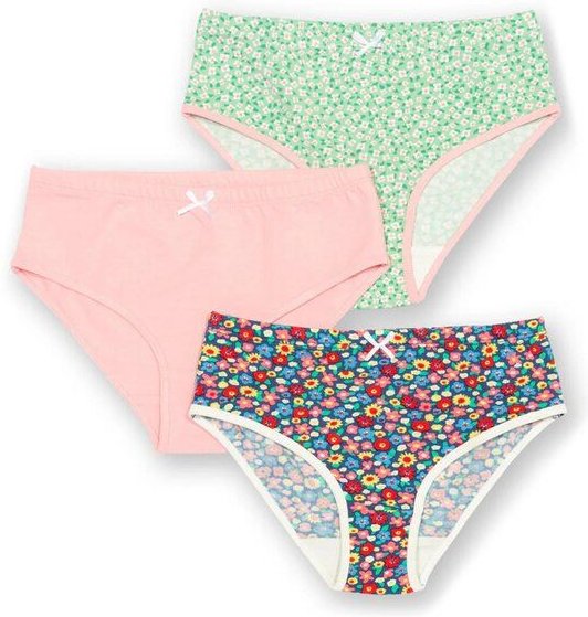Kite Clothing Mädchen Slips 3er-Pack aus Bio-Baumwolle