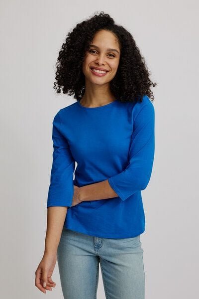 TRANQUILLO Lockeres Basis-Shirt (W25C06)