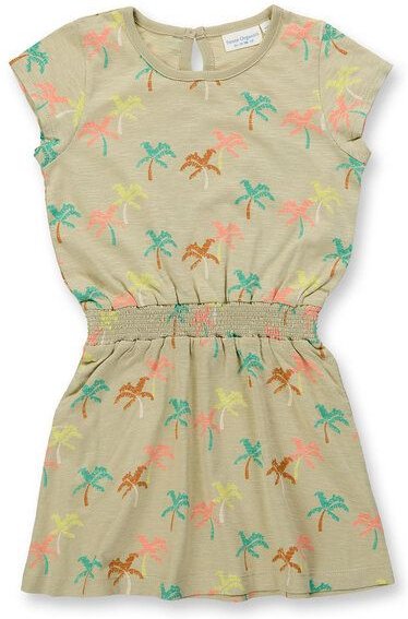 Sense Organics & friends in cooperation with GARY MASH Mädchenkleid mit kurzen Ärmeln aus Bio-Baumwolle