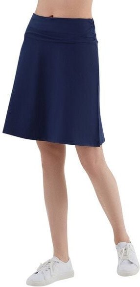 Leela Cotton Damen Sommerrock mit Komfortbund Bio-Baumwolle