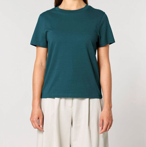 FAIRTICKEN BASICS Damen Basic T-Shirt aus 100% Bio-Baumwolle