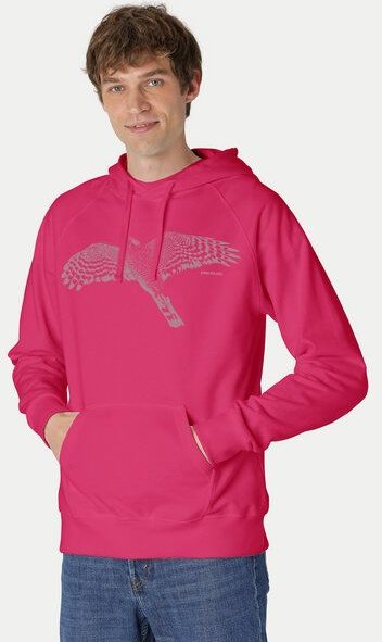 Peaces.bio - handbedruckte Biomode Bio-Herren-Kapuzensweater Sperber