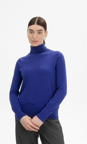 Feinstrick Rollkragenpullover MAYURA | von MELA | Fairtrade & GOTS zertifiziert