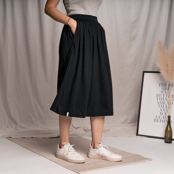 Vresh Clothing Velipa - Midi Rock aus Tencel-Mix