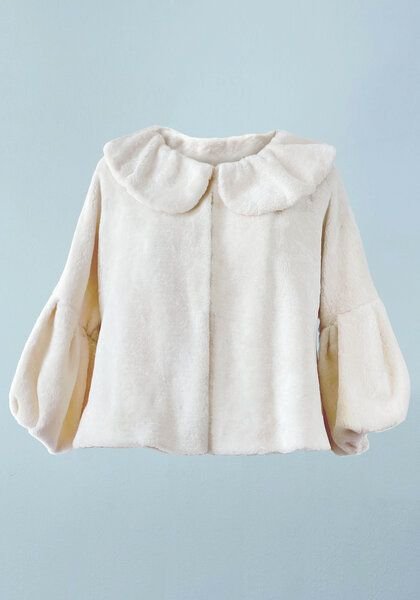 Atelier SNOW Brautjacke Maia aus Bio - Baumwolle