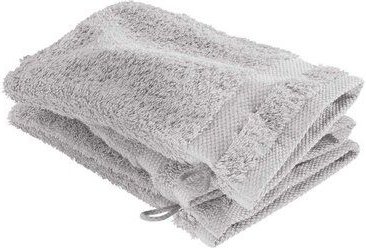 hessnatur Waschhandschuh im 3er-Pack aus reiner Bio-Baumwolle