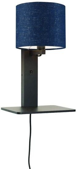 GOOD&MOJO Schwarze Wandlampe Andes