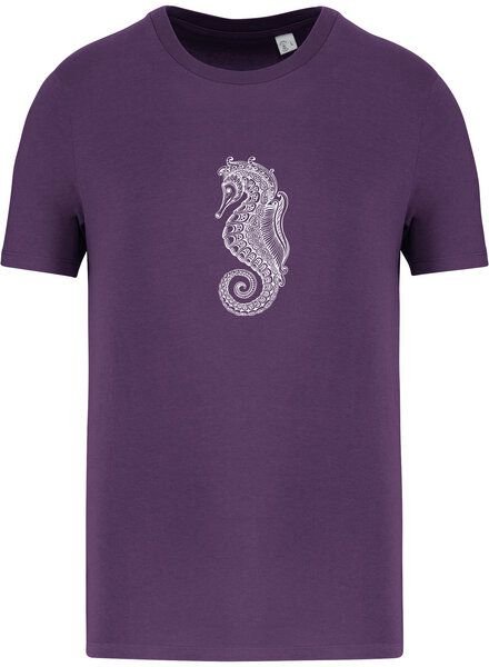 Brandless Basic Bio T-Shirt Nr.4 Seepferd 155g/m² XXS - 5 XL