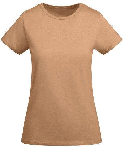 Thumbnail - Roly Eco Damen T-Shirt Breda Rundhals enger geschnitten Körpernah Bodyfit