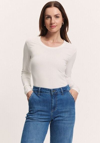 TRANQUILLO Jerseyshirt Tildaa aus Bio-Baumwolle (1010016)